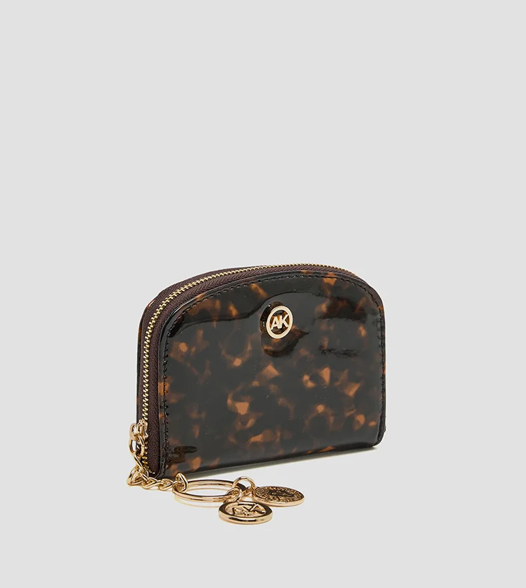 آن كلاين Anne Klein Patterned Zip-around Card Holder